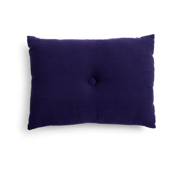 Dot Linen pude 45x60 cm - Dark blue - HAY