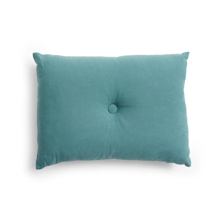 Dot Linen pude 45x60 cm - Petrol - HAY