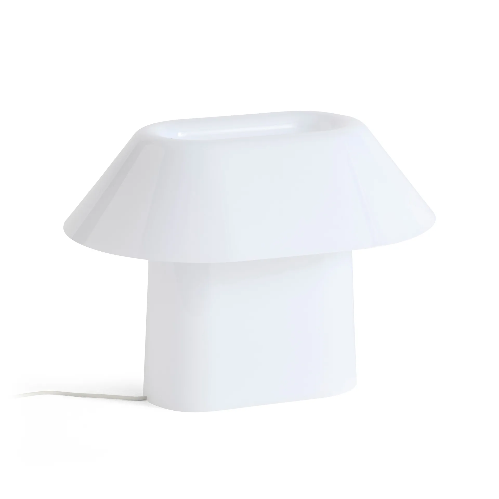 Drome Table bordlampe 31,5x22 cm, Opal acrylic HAY
