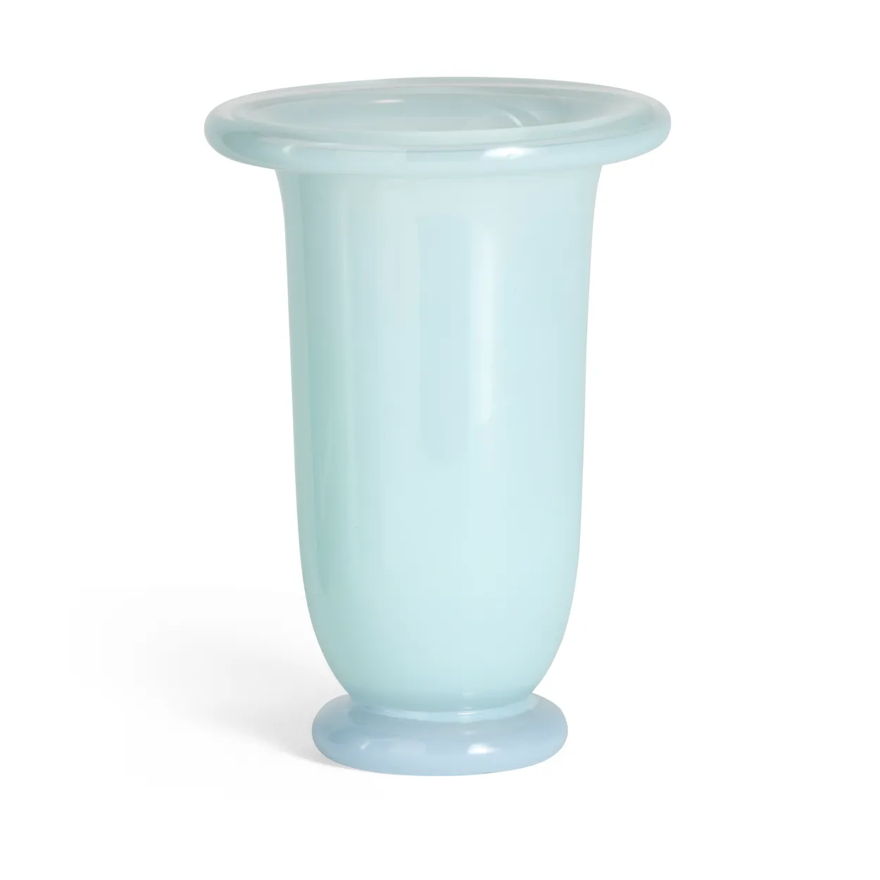 HAY Empire vase Medium Ice blue-light blue