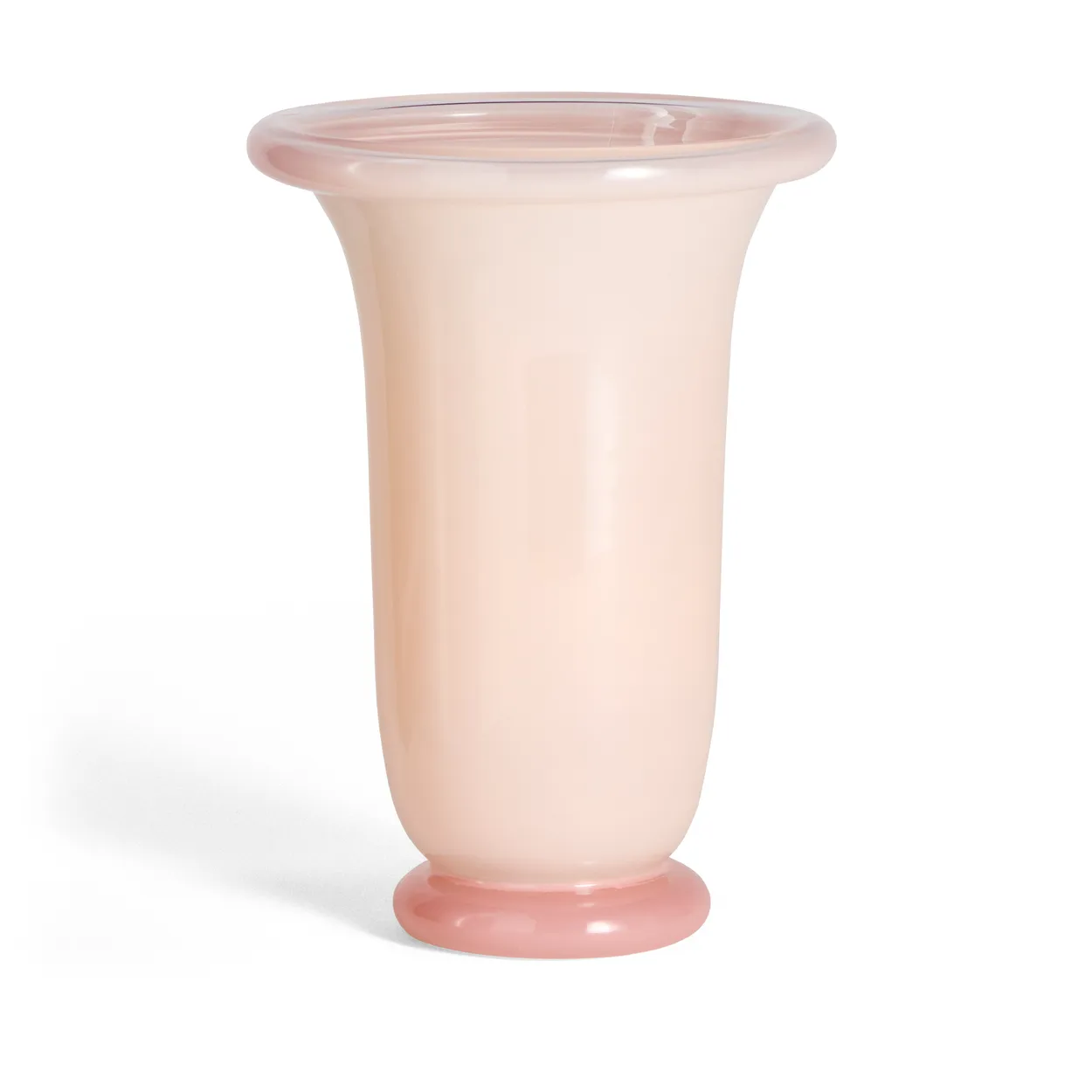HAY Empire vase Medium Light pink-pink