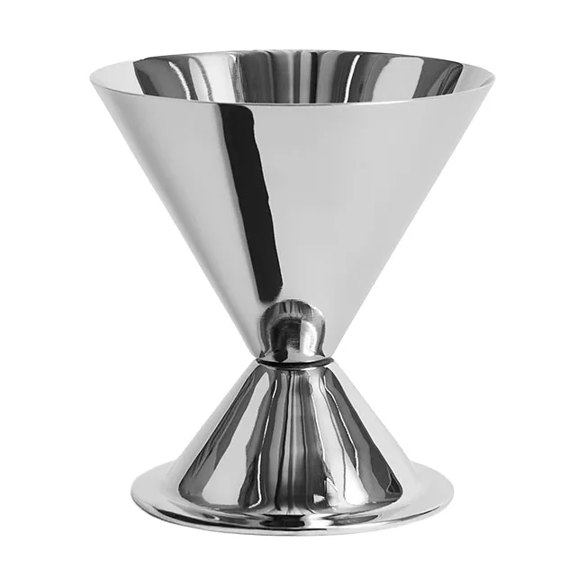 Essential Steel glasskål - Rustfrit stål, 10,5xØ10 cm - HAY