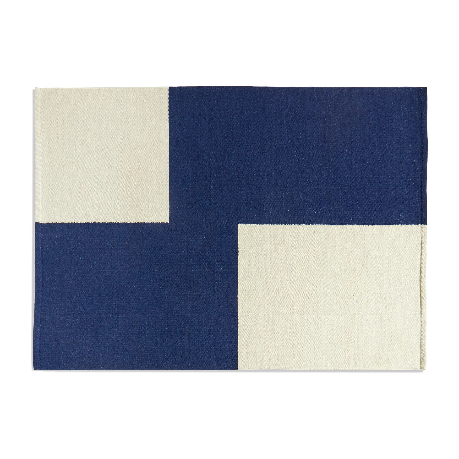 Ethan Cook Flat Works tæppe 170x240 cm, Blue offset HAY