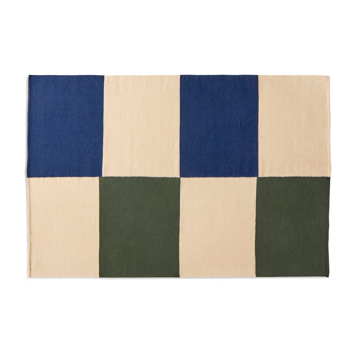 Ethan Cook Flat Works tæppe 200x300 cm - Peach green check - HAY