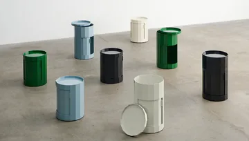 Facet Cabinet 100 sidebord - Misty blue - HAY