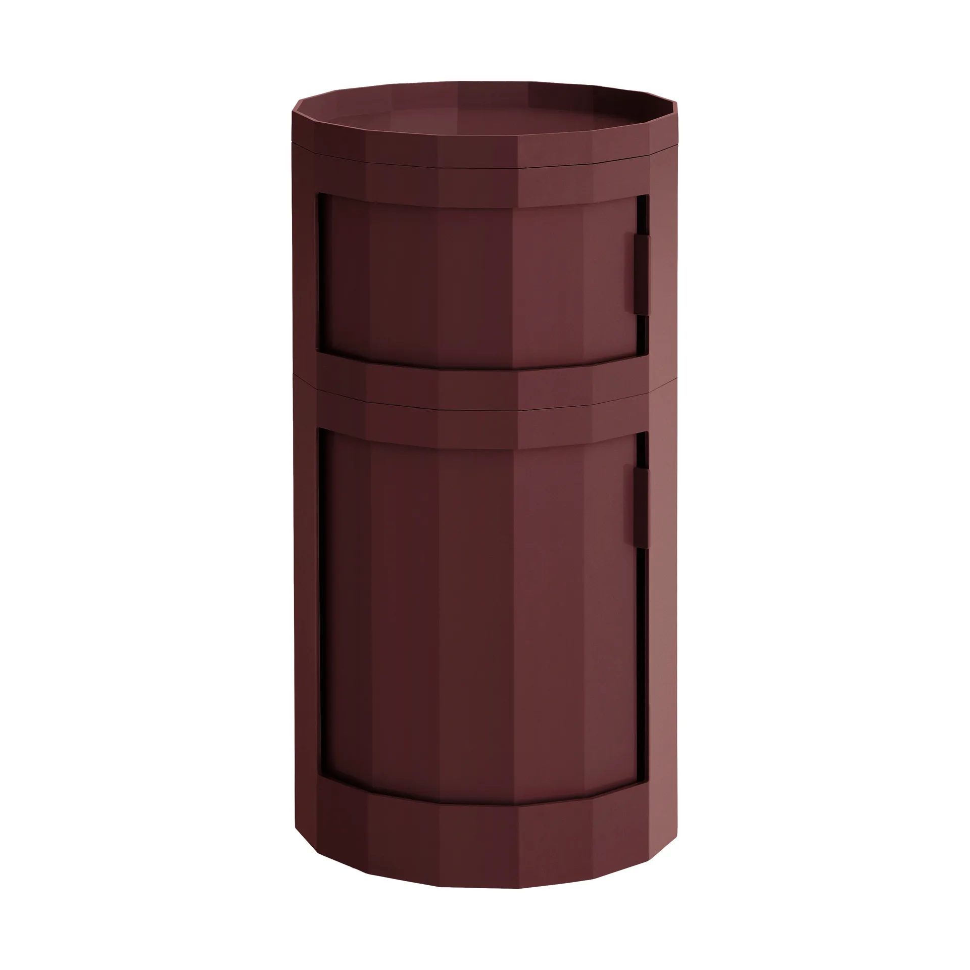 Facet Cabinet 110 sidebord, Burgundy HAY