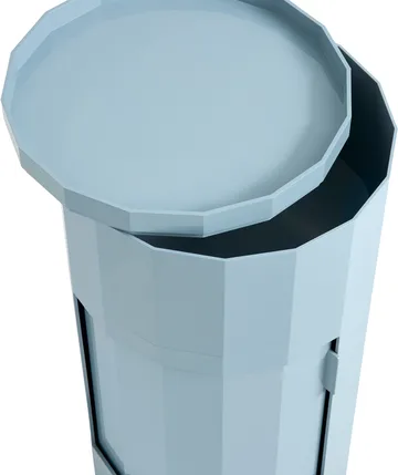 Facet Cabinet 110 sidebord - Misty blue - HAY