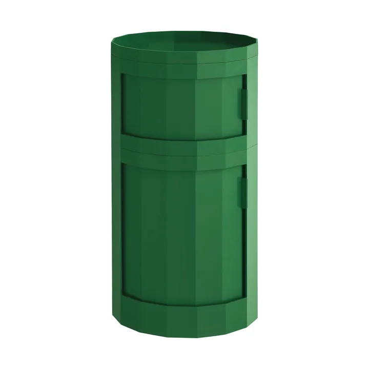 Facet Cabinet 110 sidebord - Spinach green - HAY