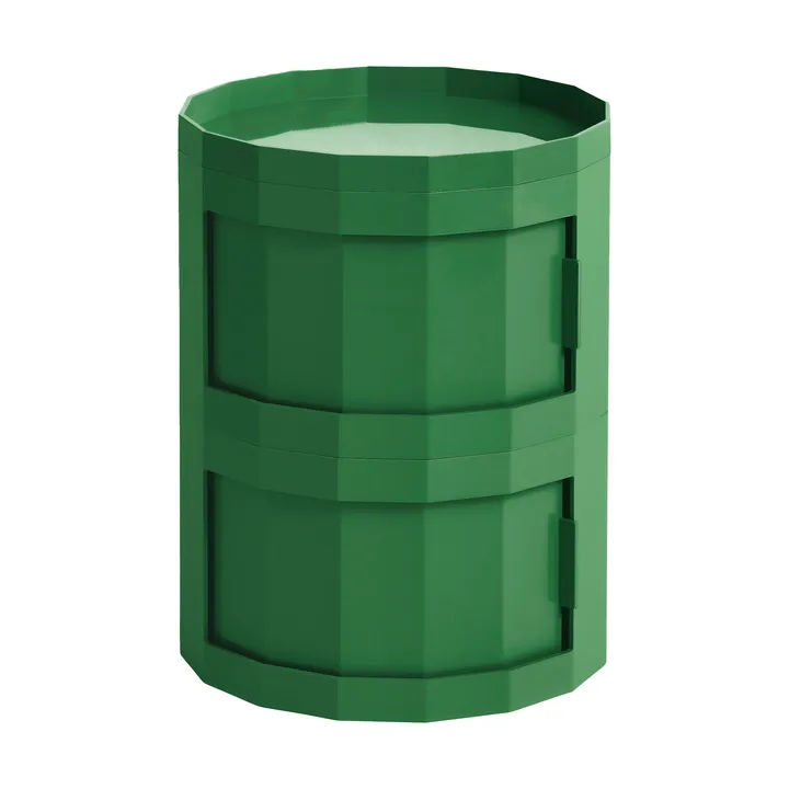 Facet Cabinet 20 sidebord - Spinach green - HAY