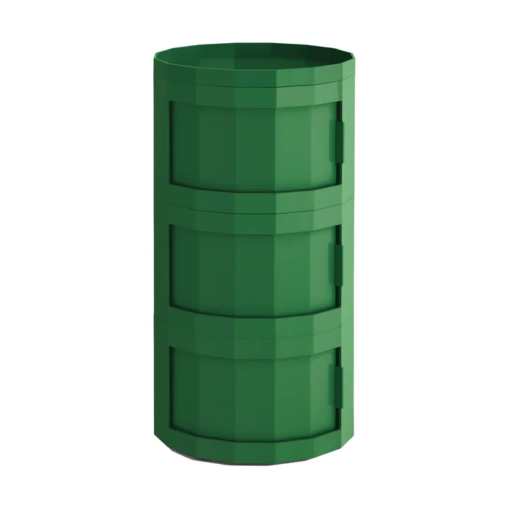 Facet Cabinet 30 sidebord - Spinach green - HAY