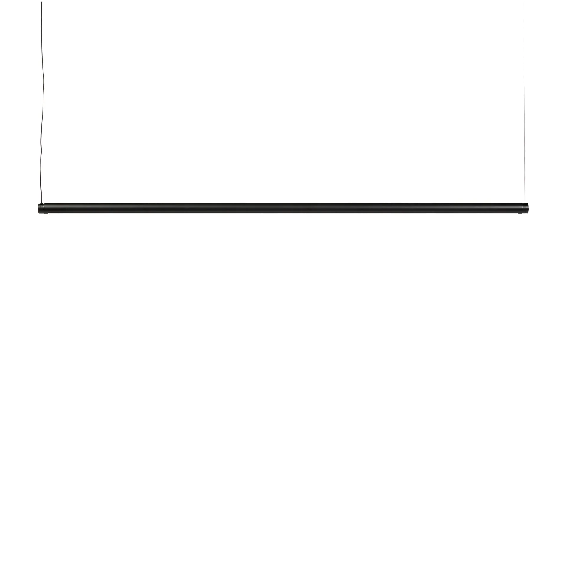 Factor Linear Suspension loftslampe 1500 Diffused, Soft black HAY