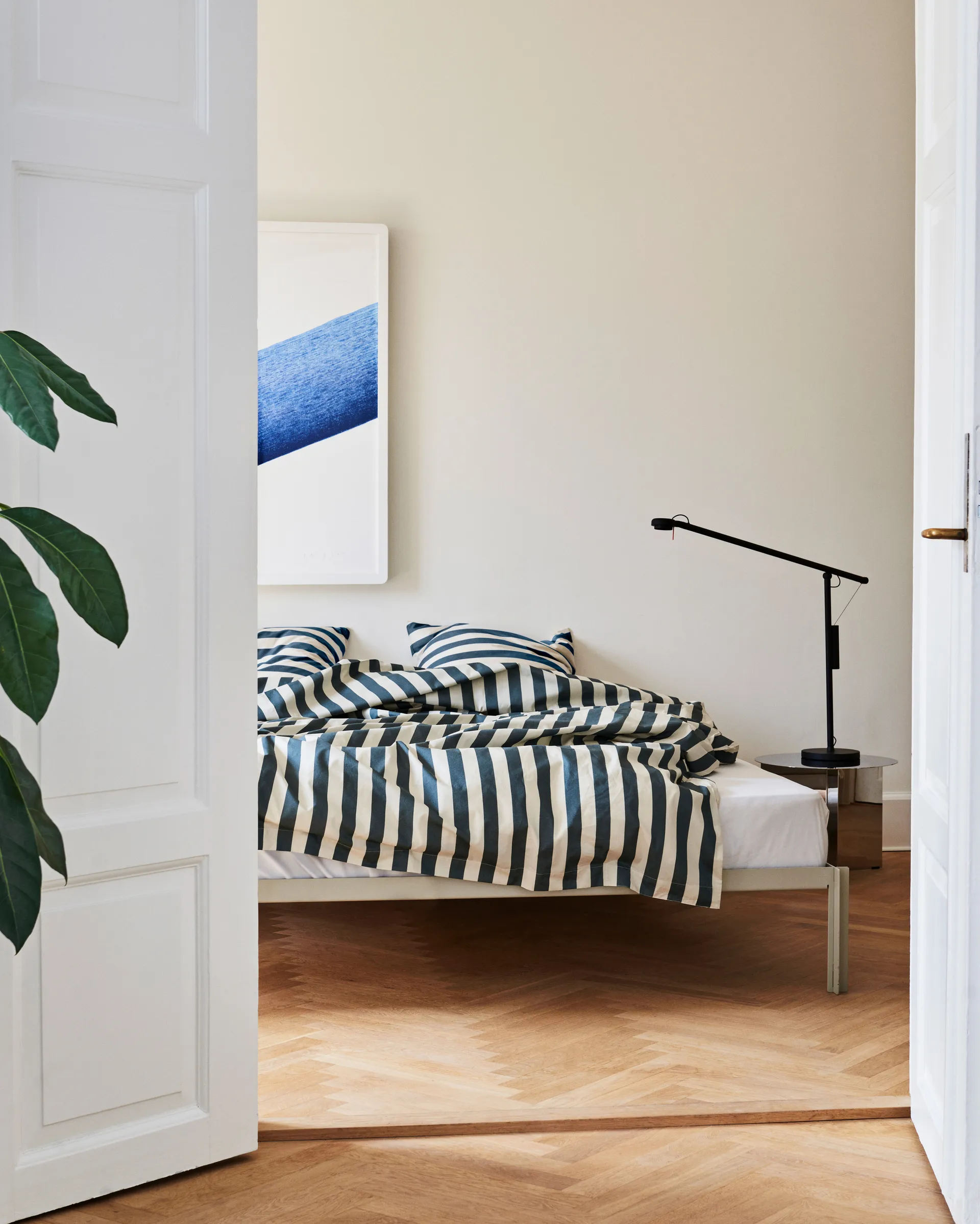 Fifty-Fifty bordlampe, Soft black HAY