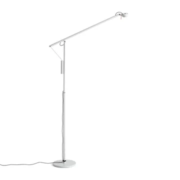 Fifty-Fifty floor gulvlampe - Ash grey - HAY