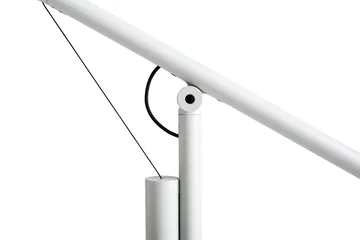 Fifty-Fifty floor gulvlampe - Ash grey - HAY