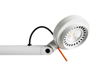 Fifty-Fifty floor gulvlampe - Ash grey - HAY