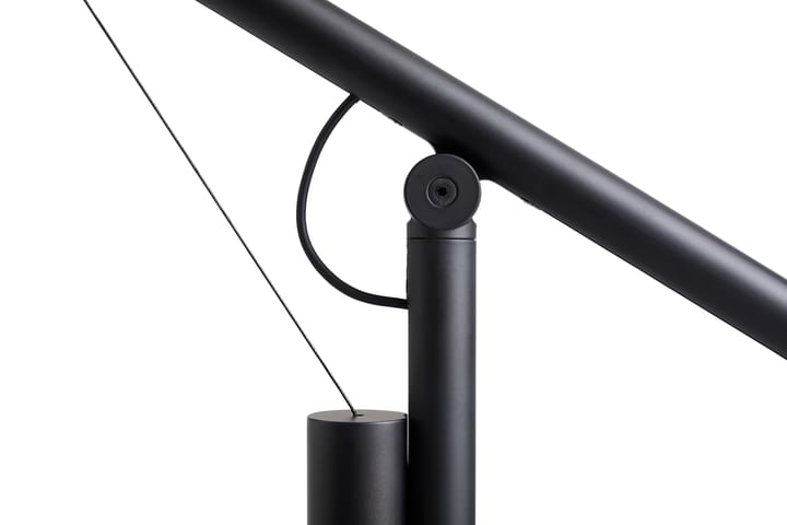 Fifty-Fifty table bordlampe, Soft black HAY
