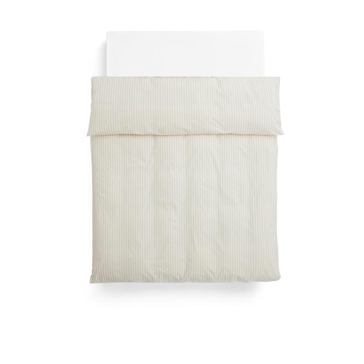 Fineline sengesæt 150x210 cm - Ivory - HAY