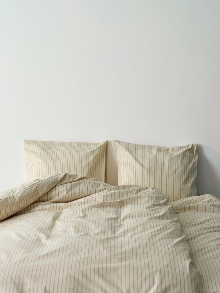 Fineline sengesæt 150x210 cm, Ivory HAY