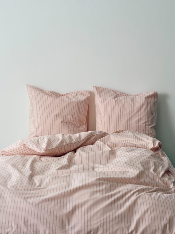Fineline sengesæt 150x210 cm, Soft pink HAY