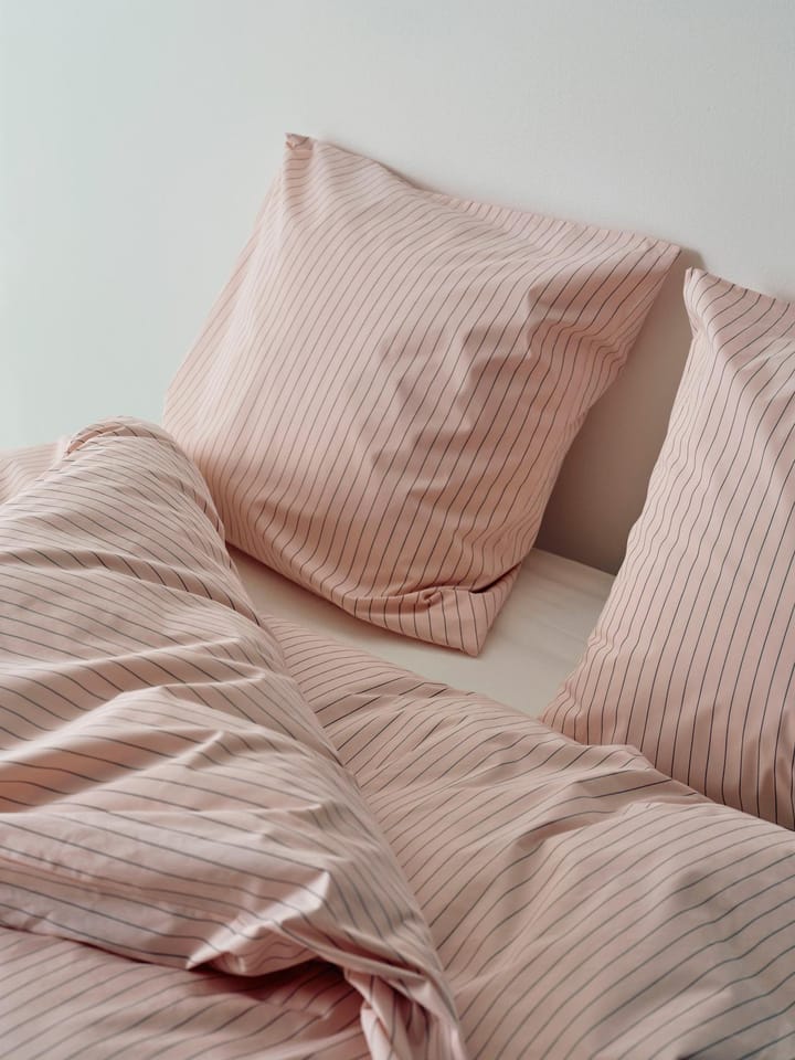 Fineline sengesæt 150x210 cm, Soft pink HAY