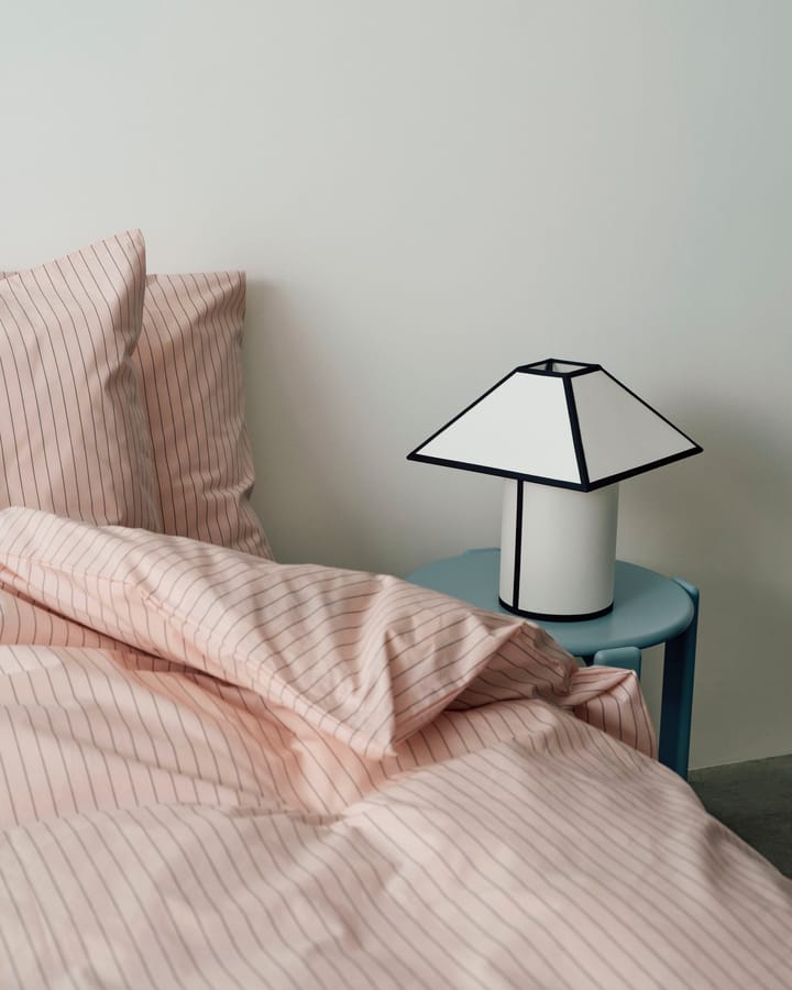 Fineline sengesæt 150x210 cm, Soft pink HAY