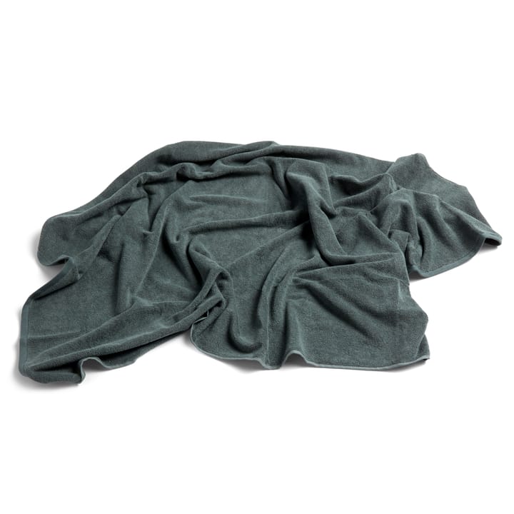 Frotté badehåndklæde 100x150 cm - Dark green - HAY