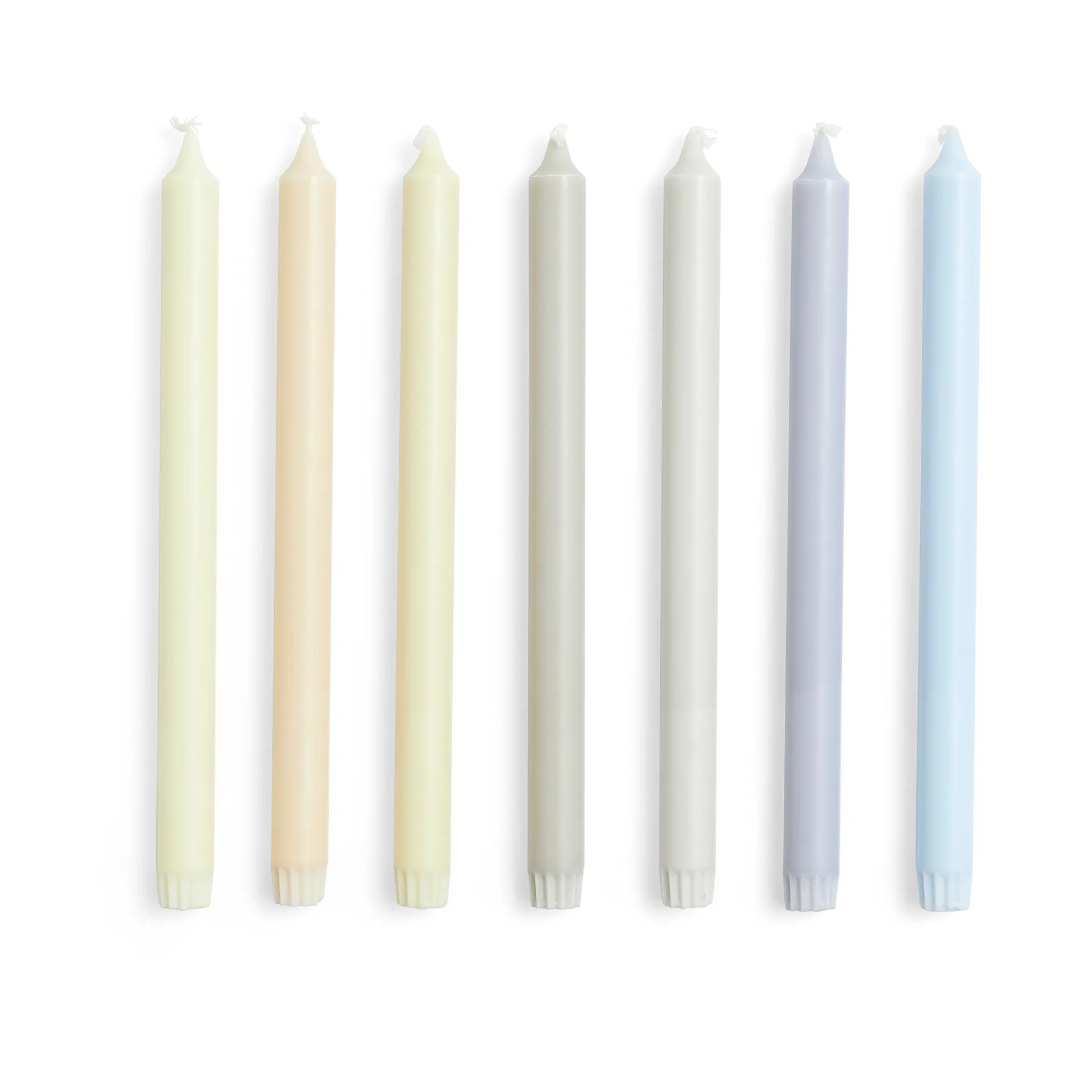 Gradient Candle lys 7-pak, Neutrals HAY