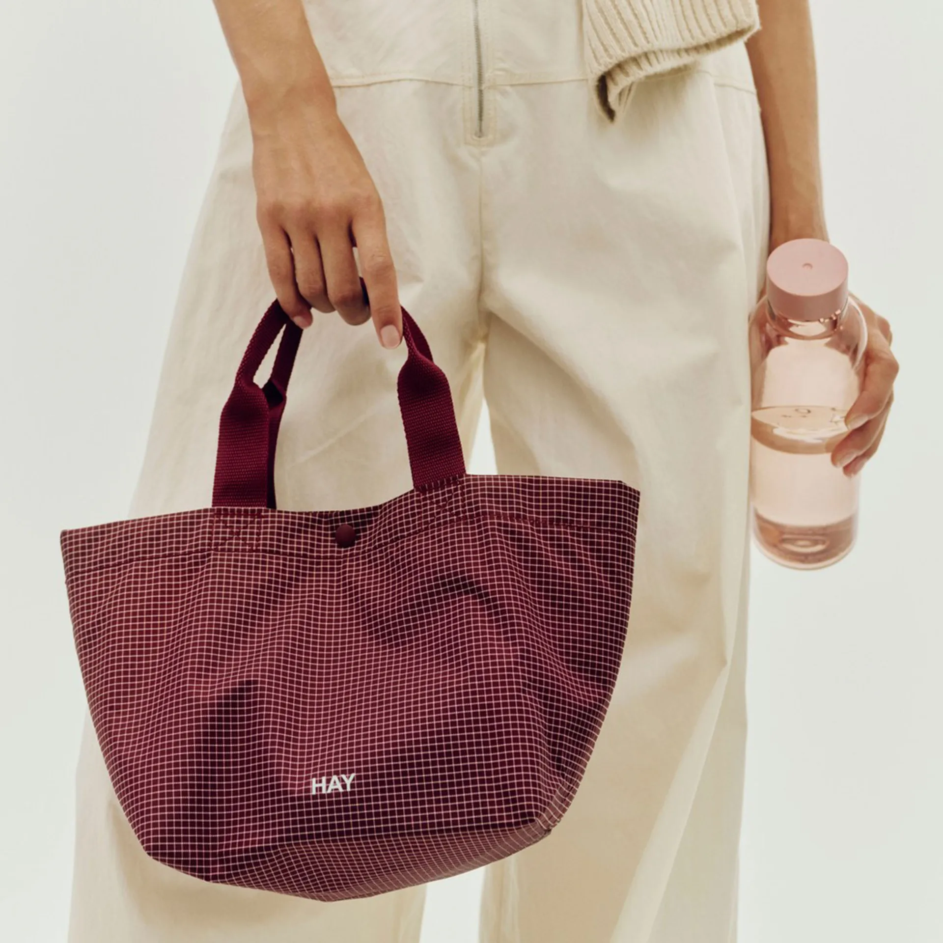 Grid Everyday Bag taske, Burgundy, mini HAY
