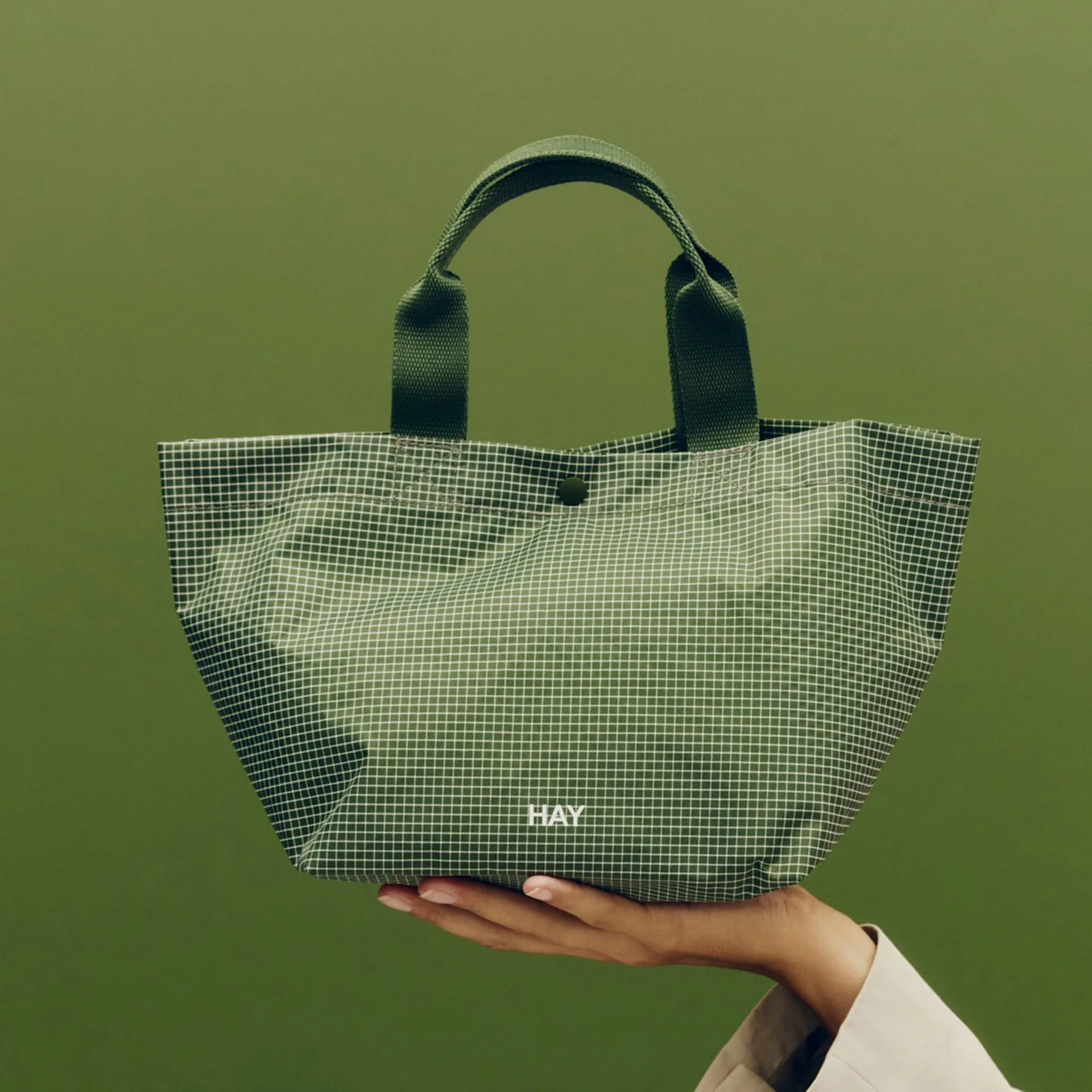 Grid Everyday Bag taske, Dark green, mini HAY