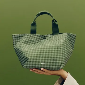 Grid Everyday Bag taske - Dark green, mini - HAY