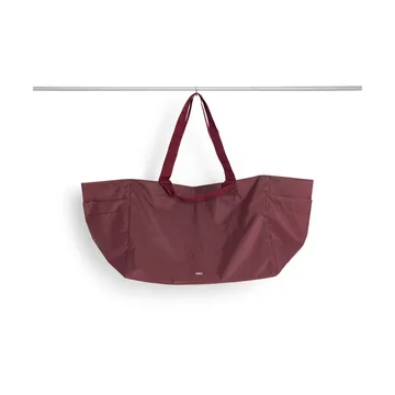 Grid Weekend Bag taske - Burgundy, large - HAY