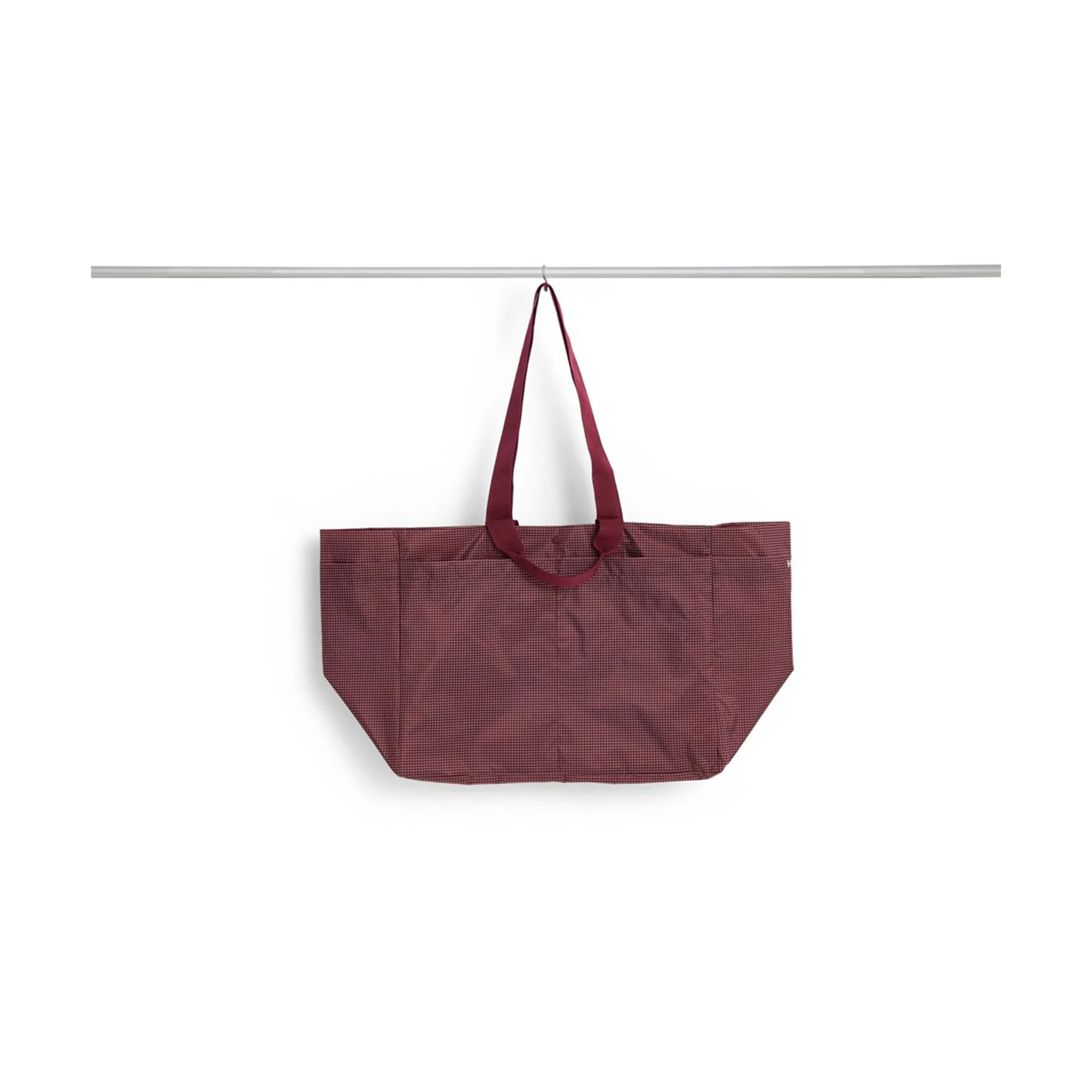 Grid Weekend Bag taske, Burgundy, medium HAY
