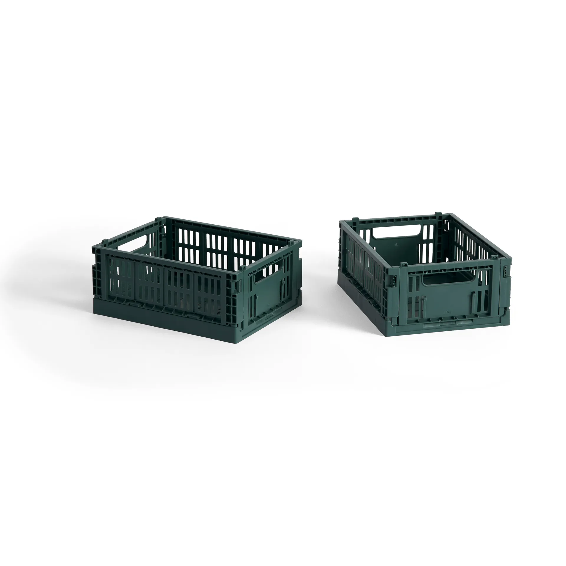 HAY Colour Crate Mini 2-pak 13x17 cm, Dark green HAY
