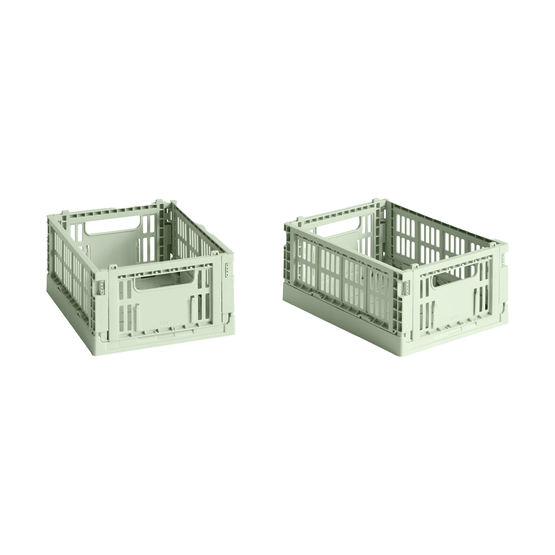 HAY Colour Crate Mini 2-pak 13x17 cm, Mint HAY