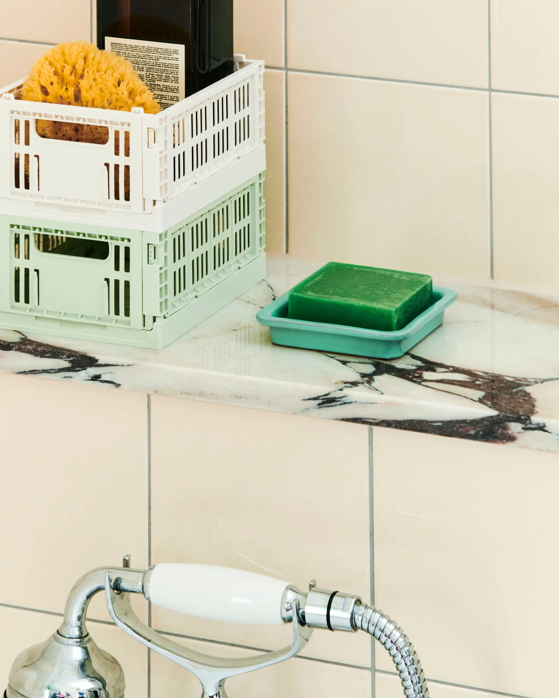 HAY Colour Crate Mini 2-pak 13x17 cm, Off white HAY