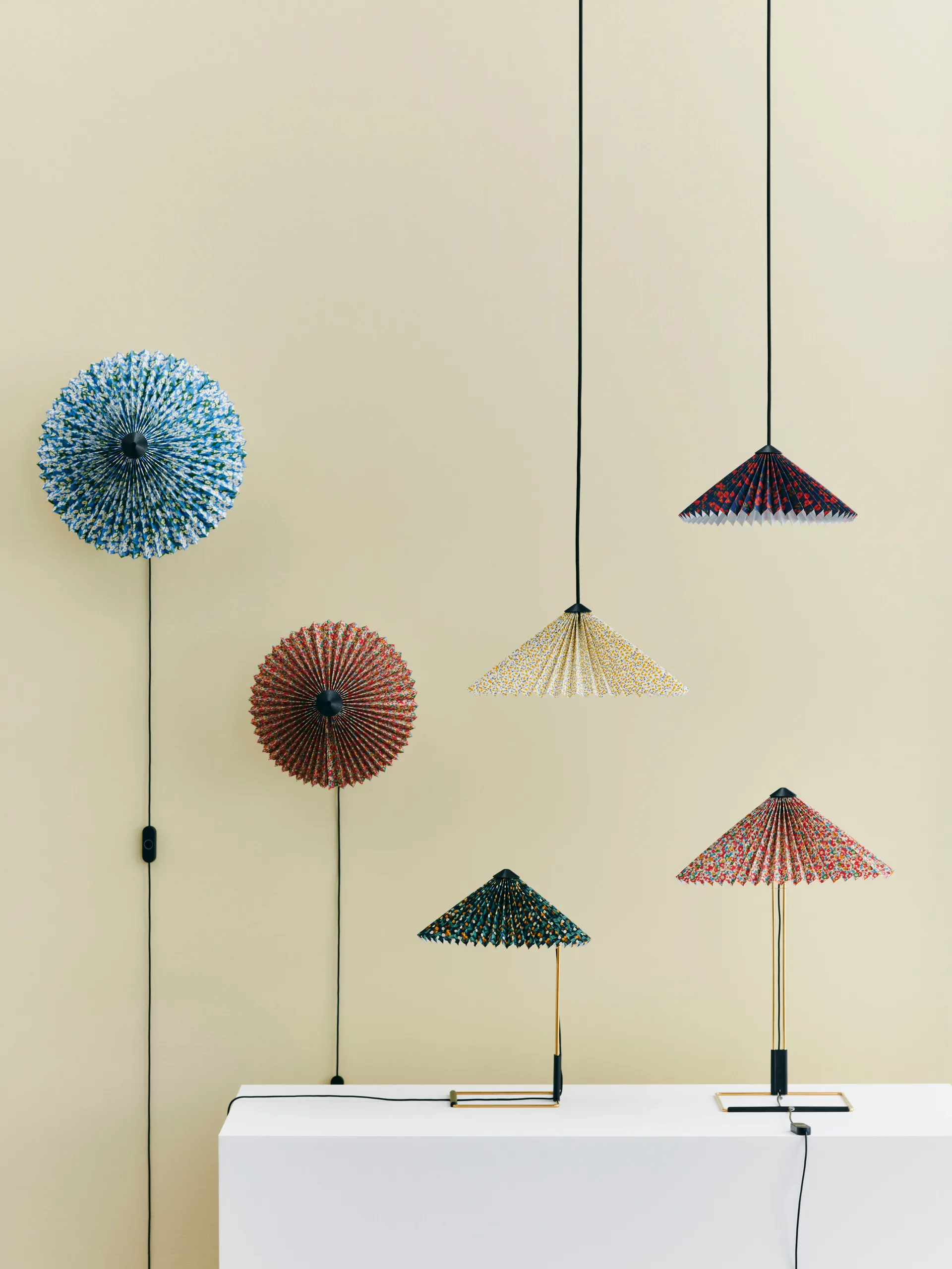 Hay x Liberty wall væglampe 30x30 cm, Liberty Betsy Ann HAY