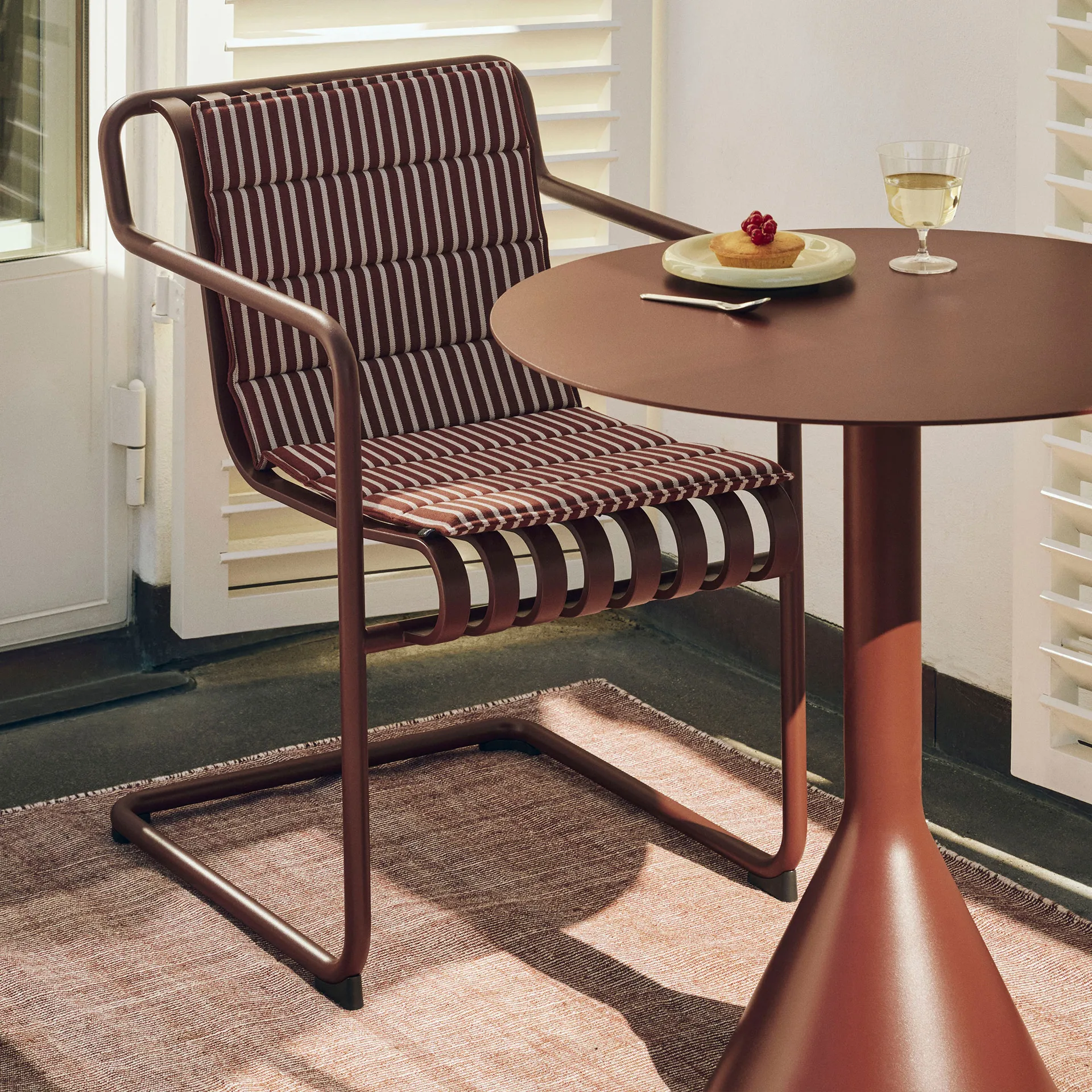 Haze måtte, Iron red, 230x230 cm HAY