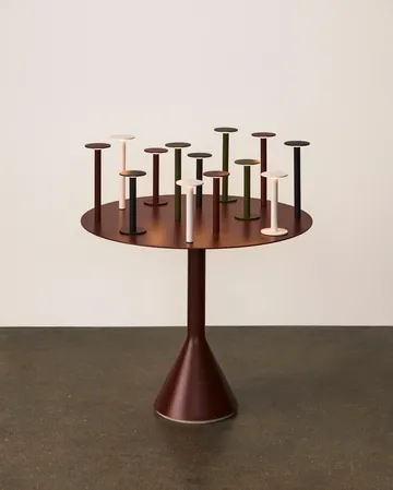 Host portabel lampe - Cream white, 22 cm - HAY