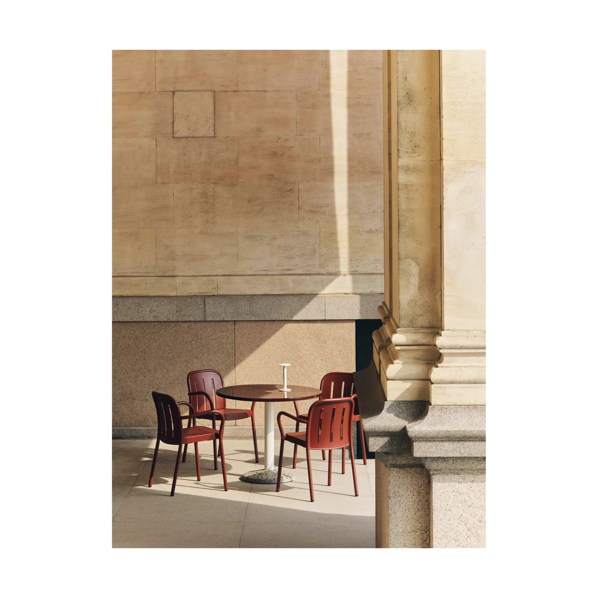 Host portabel lampe, Cream white, 22 cm HAY