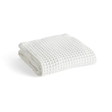 Humdakin Waffle badehåndklæde 70x140 cm - White - HAY