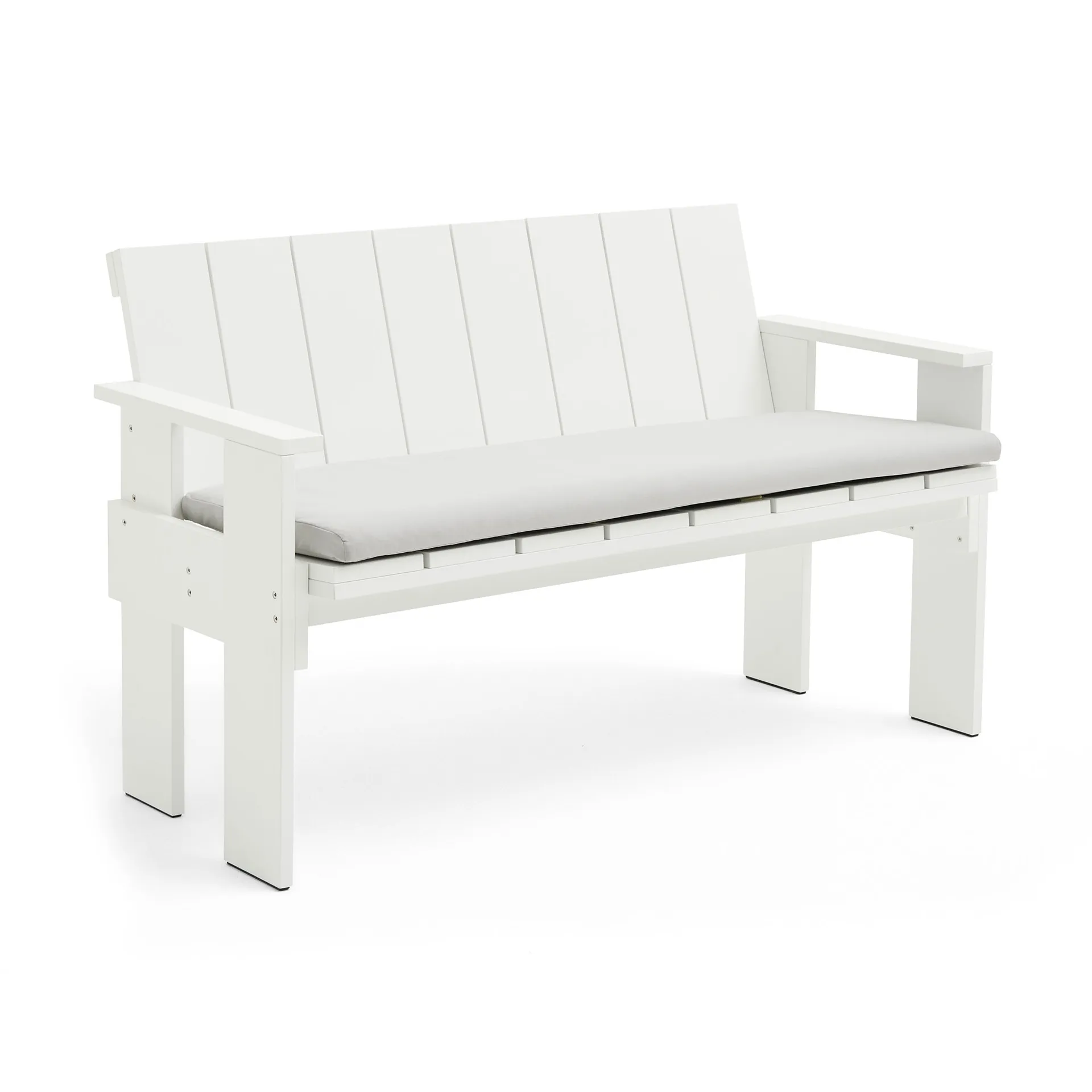 Hynde til Crate Dining Bench bænk, Sky grey HAY