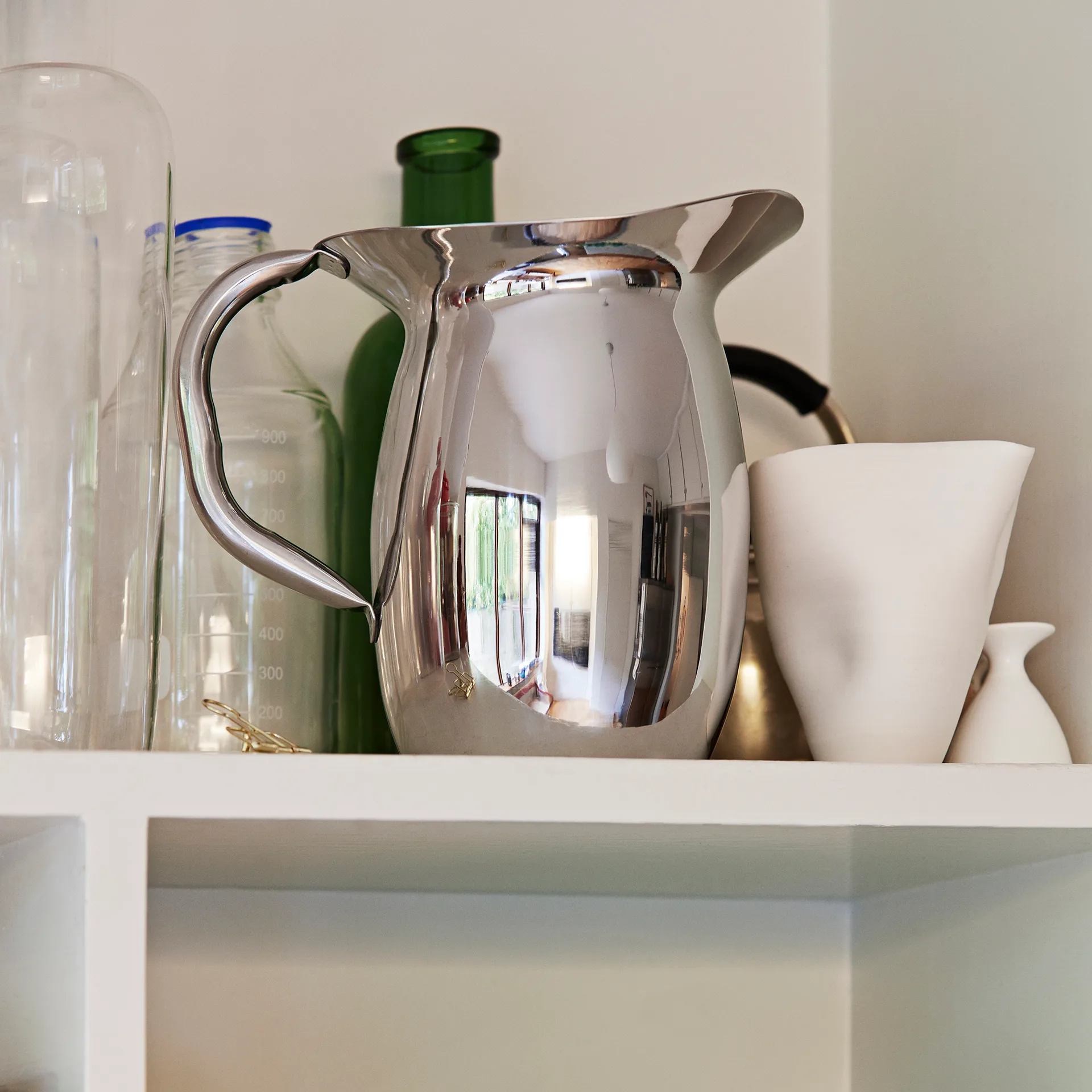 Indian Steel Pitcher kande, 1,8 L HAY