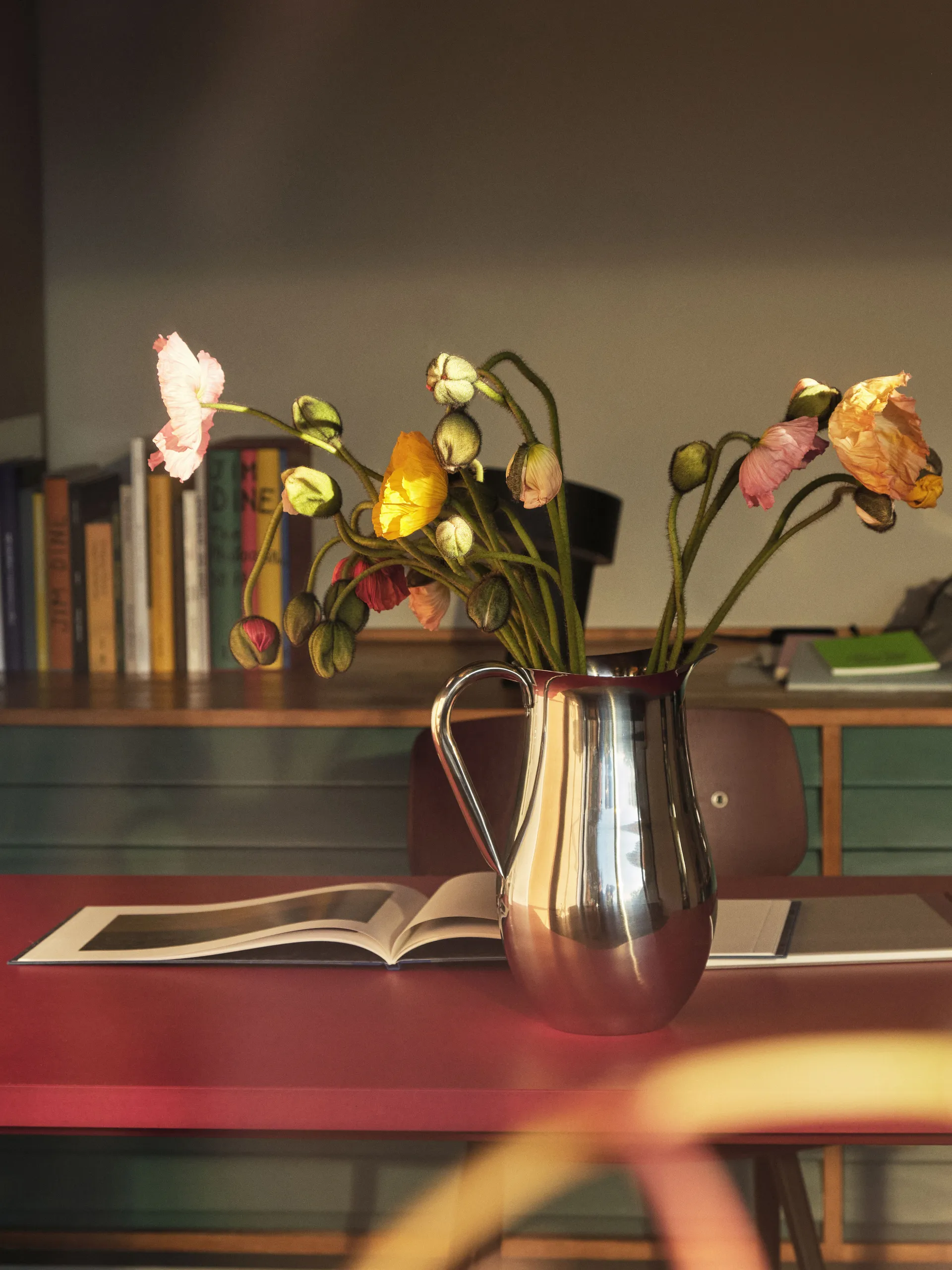 Indian Steel Pitcher No. 2 kande 3,25 L, Rustfrit stål HAY