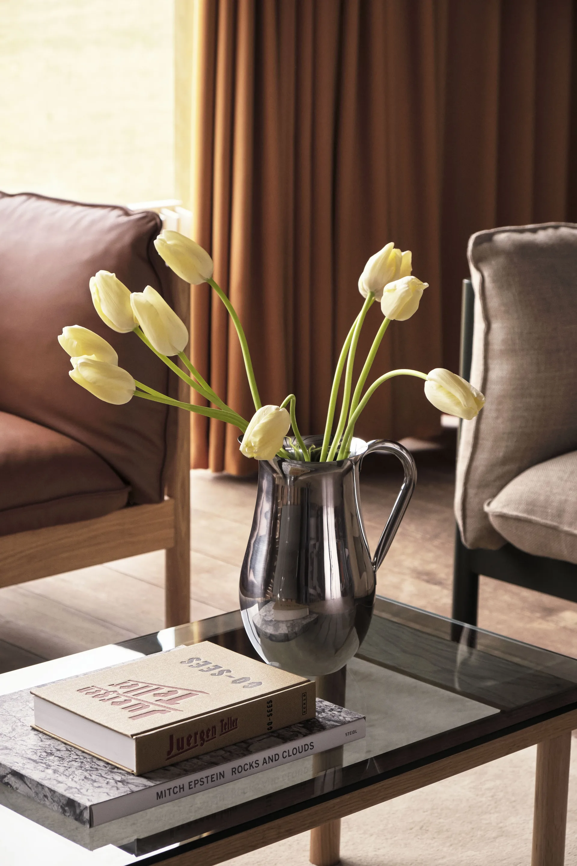 Indian Steel Pitcher No. 2 kande 3,25 L, Rustfrit stål HAY