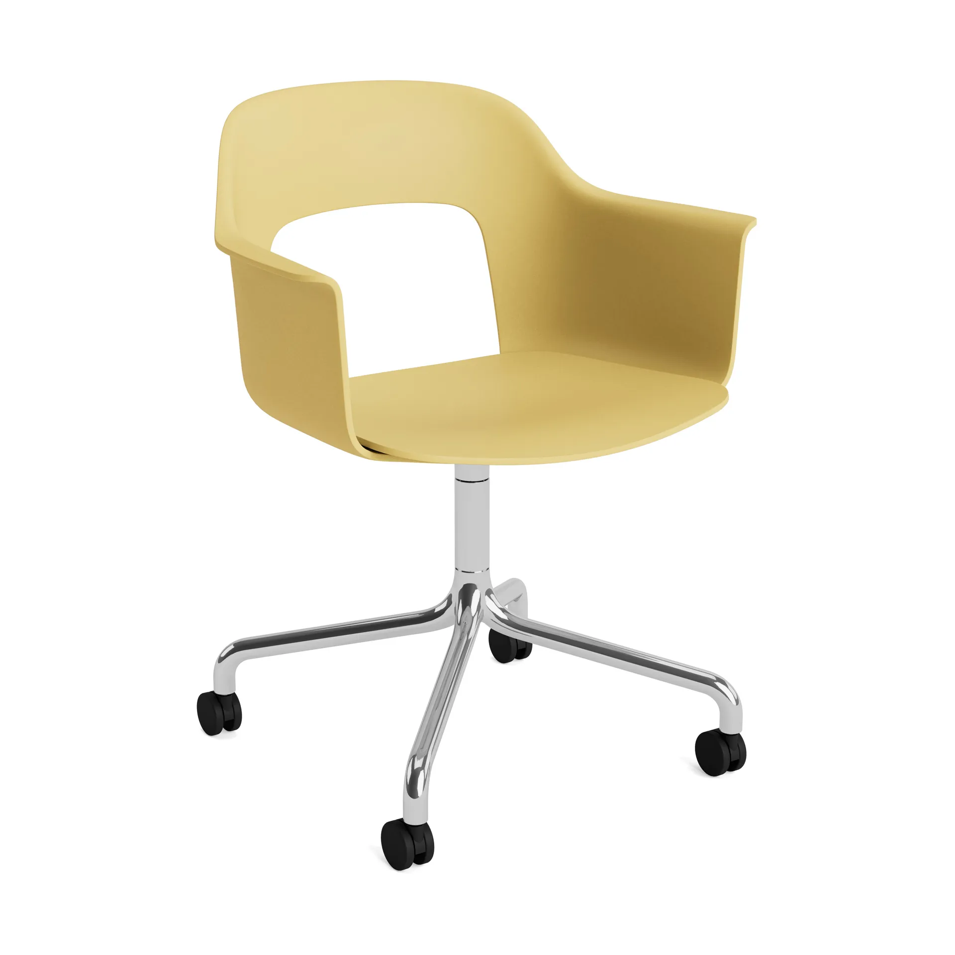 Layout Armchair 261 stol, Biscotti-poleret aluminium HAY