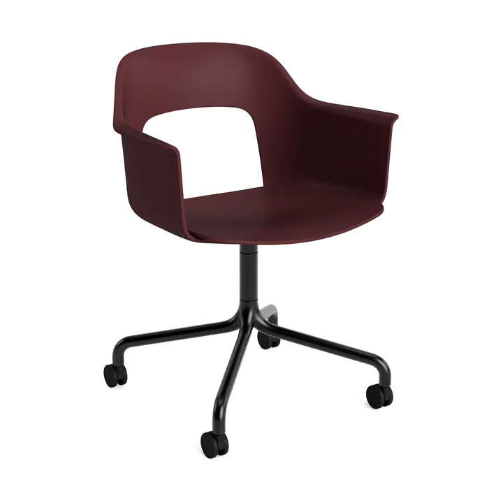 Layout Armchair 261 stol - Bordeaux-black - HAY