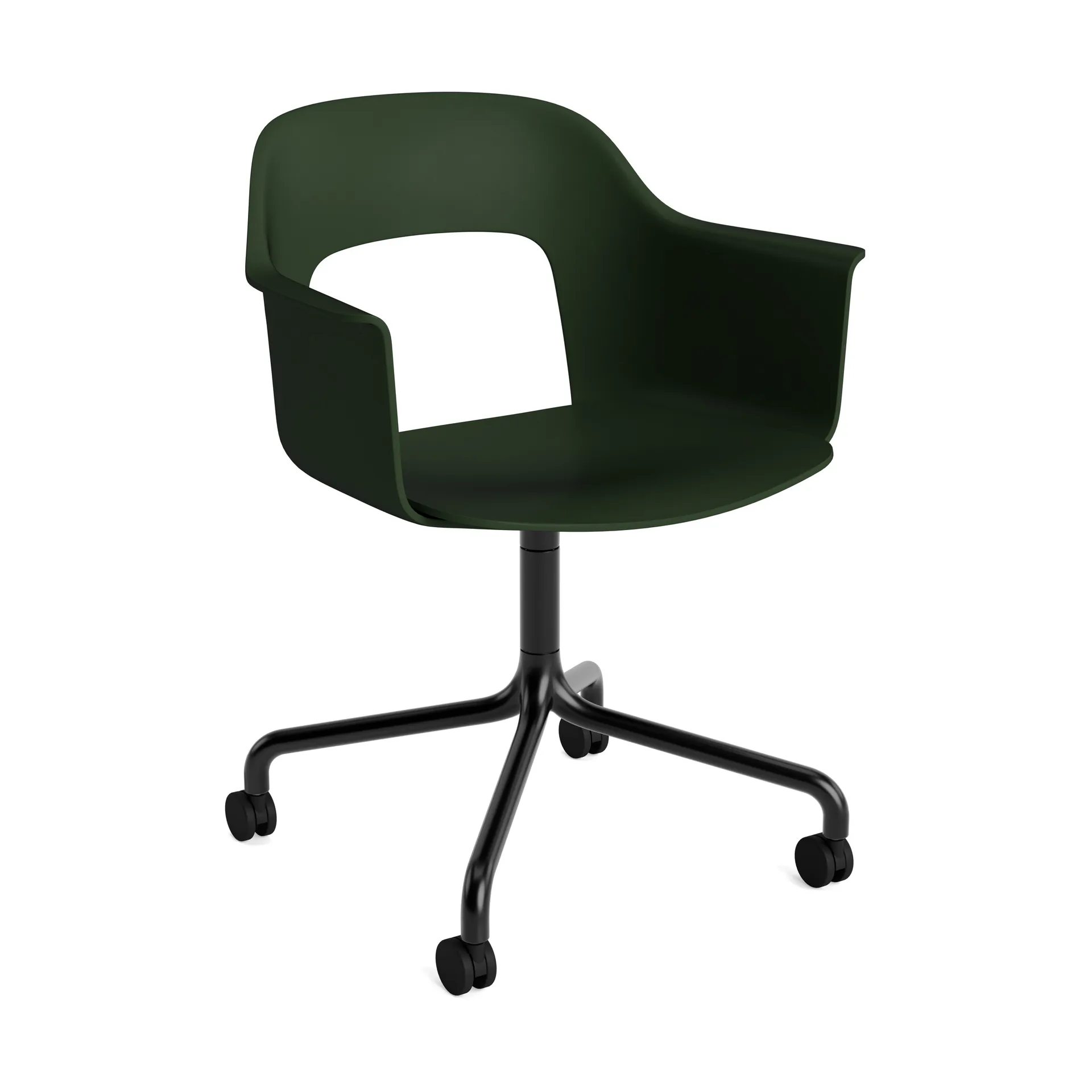 Layout Armchair 261 stol, Pastel green-black HAY