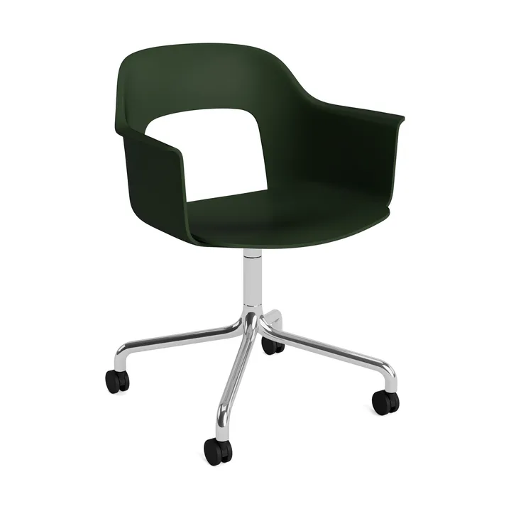 Layout Armchair 261 stol - Pastel green-poleret aluminium - HAY
