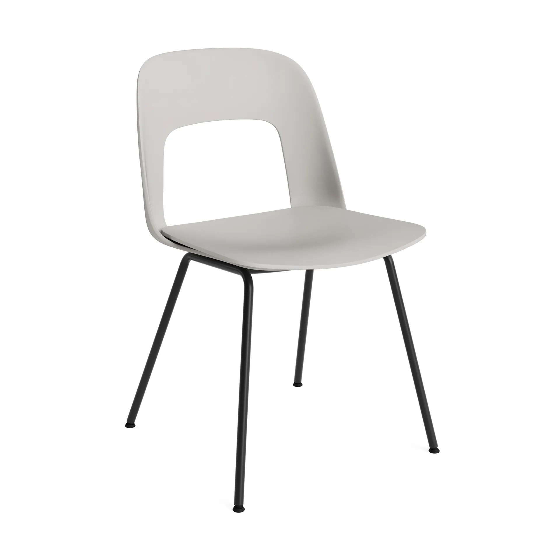 Layout Chair 111 stol, Sky grey-black HAY