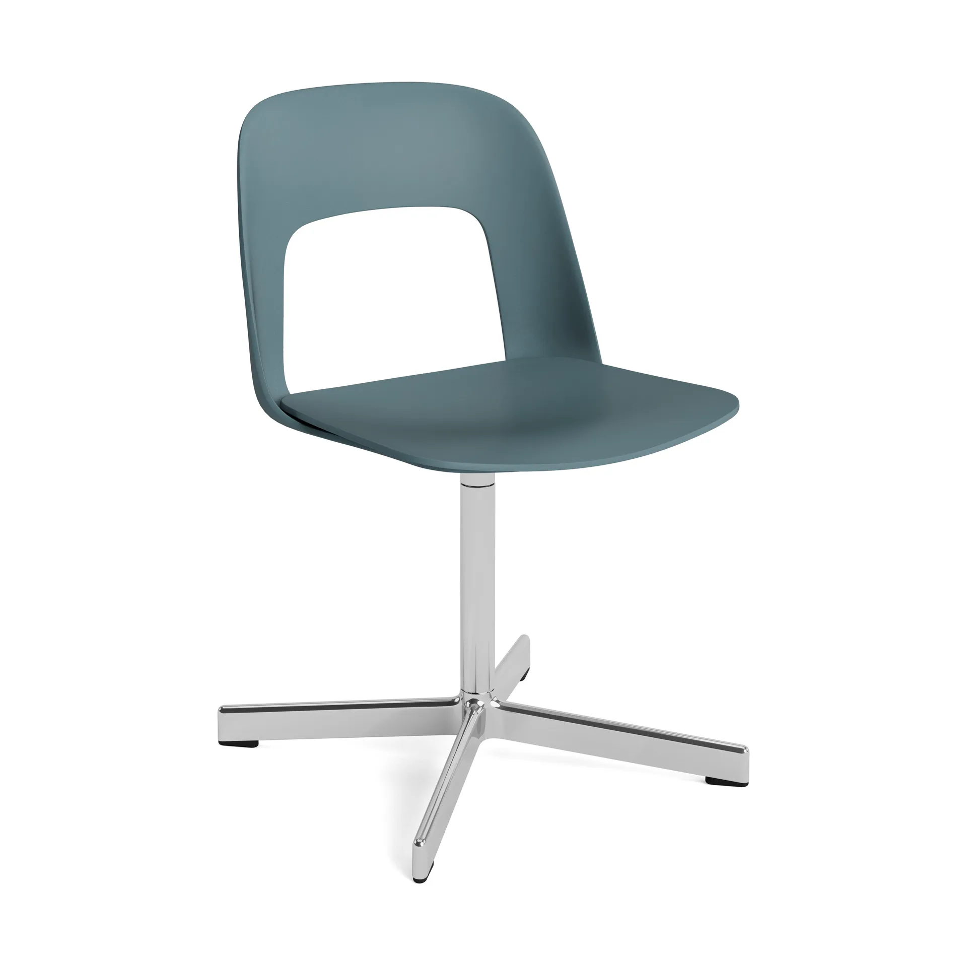 Layout Chair 131 stol, Ocean-poleret aluminium HAY